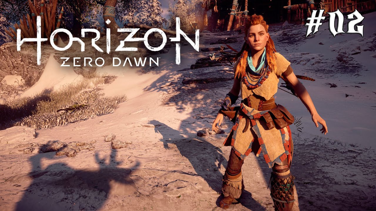 #02 Первые враги | Horizon Zero Down | Первое прохождение игры - YouTube