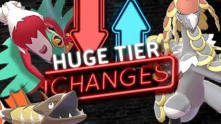 HUGE TIER CHANGES! NEW RU TIER! Pokemon Sword and Shield! Tier Changes [January 2020]