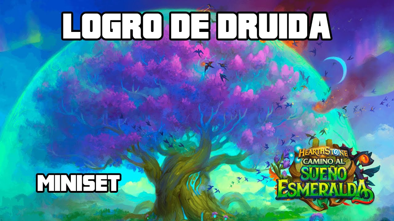 🖥️✅ [GUÍA LOGROS MINISET] Druida - Camino al Sueño Esmeralda | HEARTHSTONE ESPAÑOL