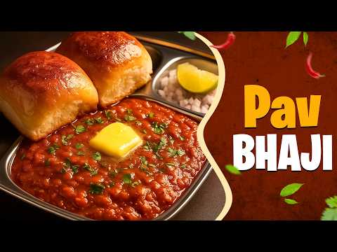 Homemade Pav Bhaji | Spicy, Buttery & Delicious Easy Recipe at Home