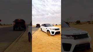 Range Rover Stuck In Dubai Desert Sand Most Powerful Suv Car Stuck In Desert New Range Rover 2025