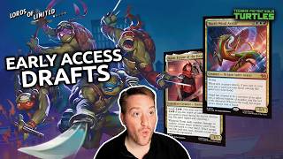 TMT Early Access Draft Double Feature! | Teenage Mutant Ninja Turtles | Magic: The Gathering