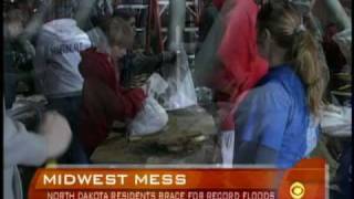 N.D. Under Siege By Floods