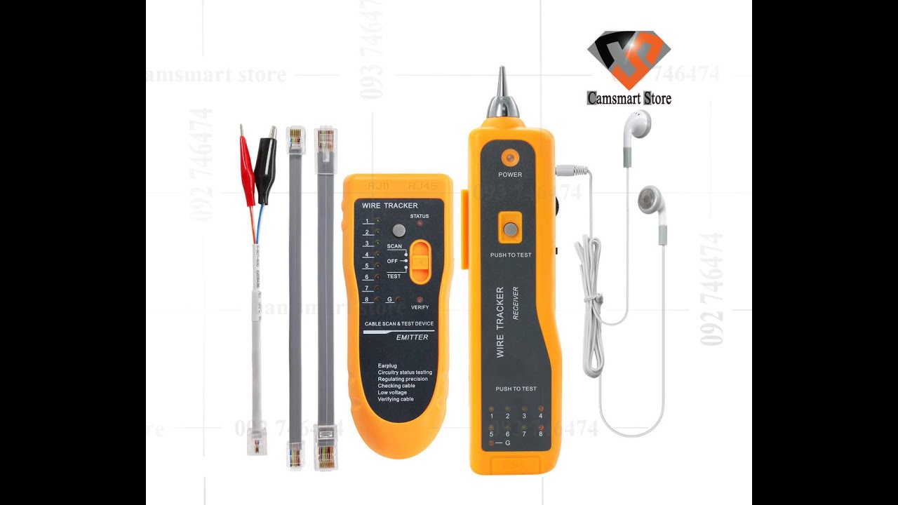 Wire Tracker Network Cable Finder Cat5Cat6 Cable Detector Line Finder