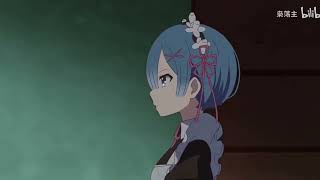 Rem Kisses Subaru While He Sleeps