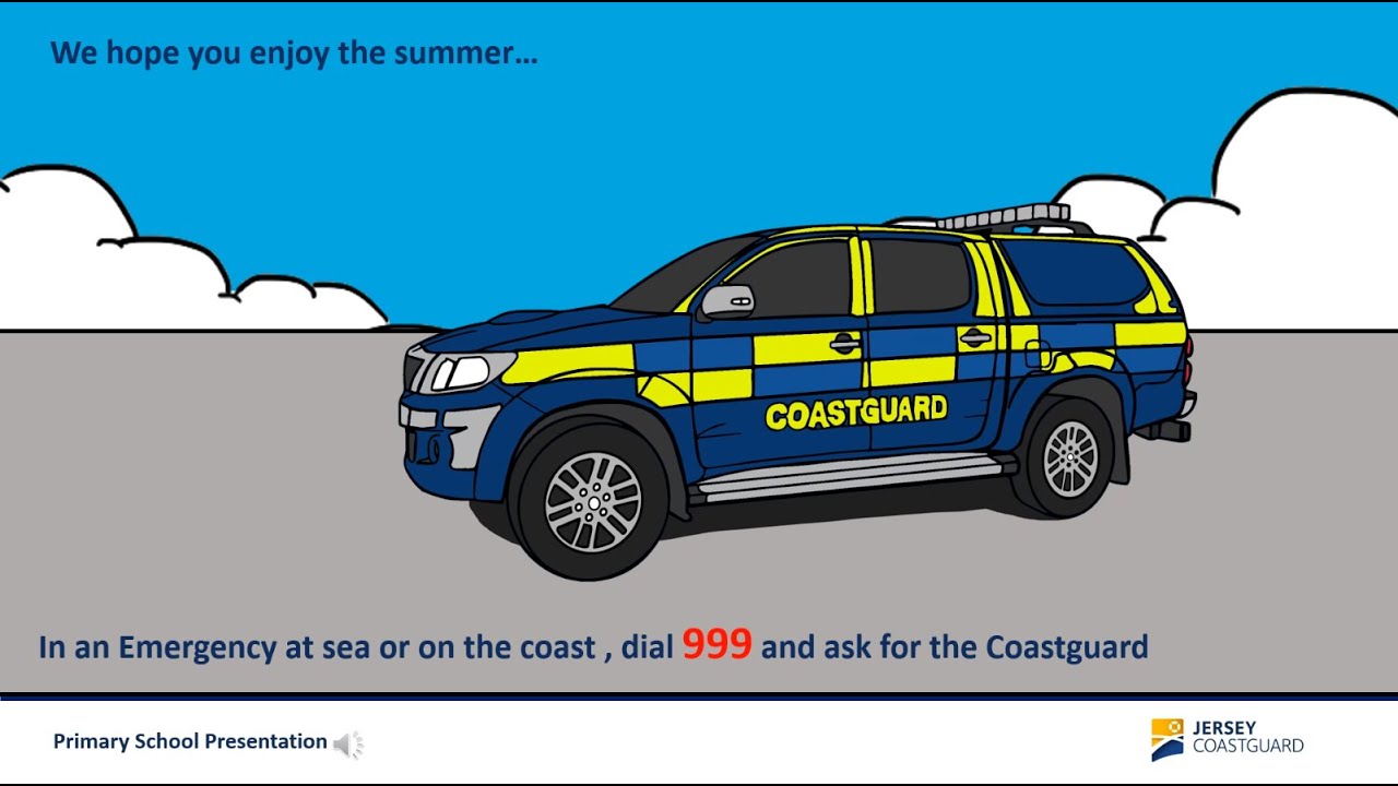 Jersey Coastguard's Sea Safety Primary School Education Presentation