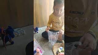 chhote chhote tmase parneeta ply with toys#shortvideo #viralvideo