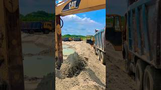 Heavy Machinery video Excavator gog gog #shorts #loading #sand #trending #youtubeshorts #truck #fyp