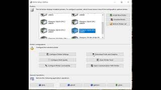 Send a configuration file to a Zebra printer