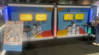 Squigl Booth at Future of Educational Technology Conference, Orlando FL January 26-28, 2022
