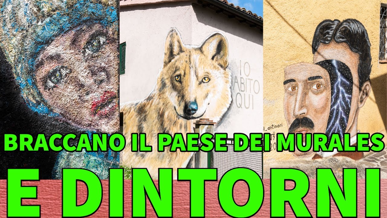 Braccano il paese dei Murales / Gola di Jana / Abbazia di Roti