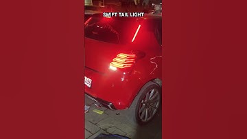 LATEST SWIFT TAIL LIGHT#modified #trending #shortvideo #youtubeshorts #carlover #carmodifications