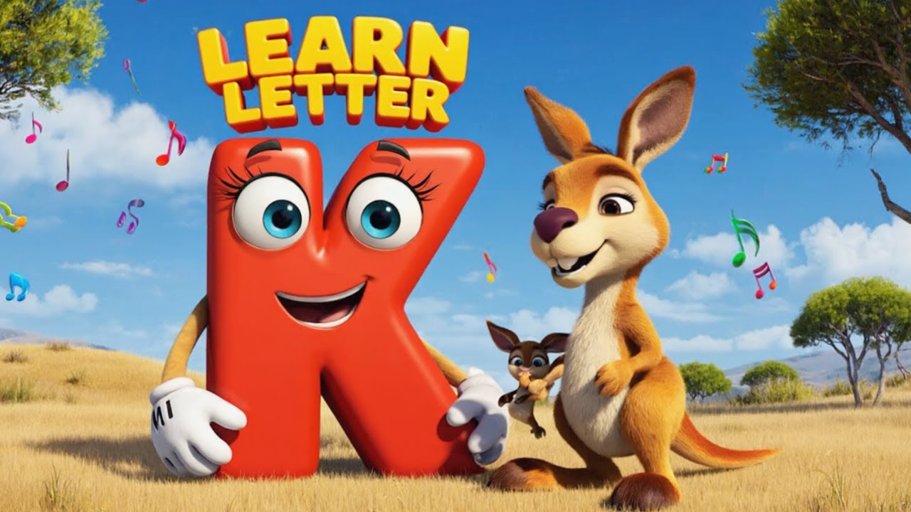 K Vocabulary for Kids 📚 | Learn First Words with Letter K 👶 | Fun ABC ...