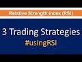3 useful trading strategies using RSI indicator