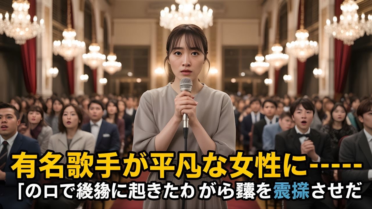 有名歌手が平凡な女性に「ソロで歌え」とからかった——その後に起きた出来事が観客を震撼させた