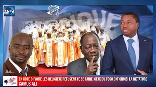 CAMUS ALI: EN CÔTE DIVOIRE LES RELIGIEUX REFUSENT DE SE TAIRE. CEUX DU TOGO ONT CHOISI LA DICTATURE