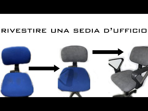 Video: Come si reclina una sedia da ufficio?