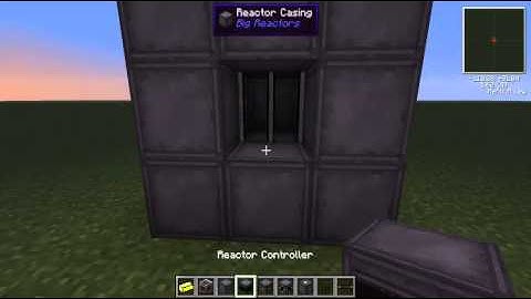 Minecraft must see simple reactor in tekkit