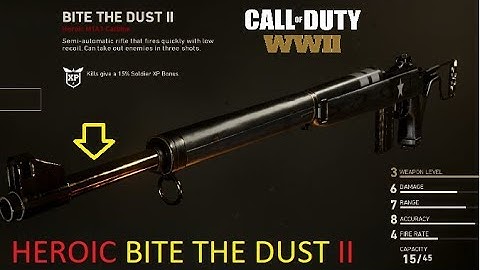 BITE THE DUST II - HEROIC M1A1 CARBINE VARIANT (Call of Duty WWII)