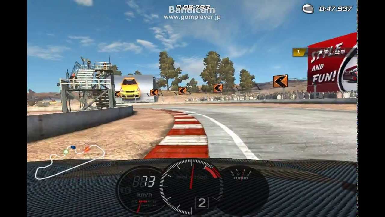 Level-R　Practice #17 : California Raceway - Bullfrog