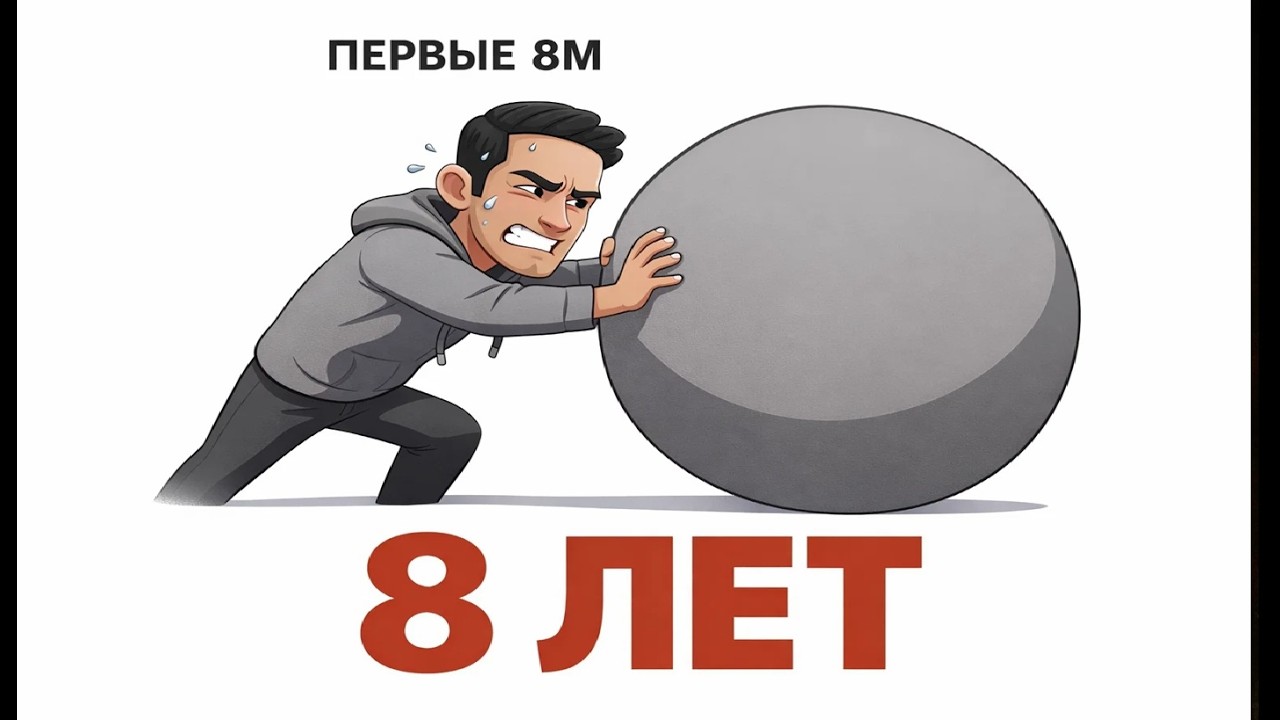 Первые 8М Занимают 8 Лет - Следующие 8М Занимают 3