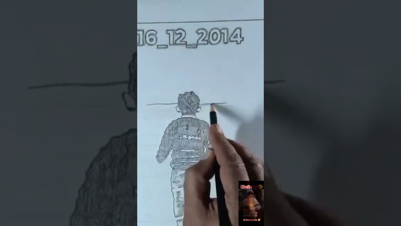 Saniha-e-Peshawar | APS Peshawar Attack Drawing | 16 December 2014 Black Day