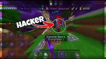 I Killed A No KB And Kill Aura Hacker On Hive Skywars | Random Moments