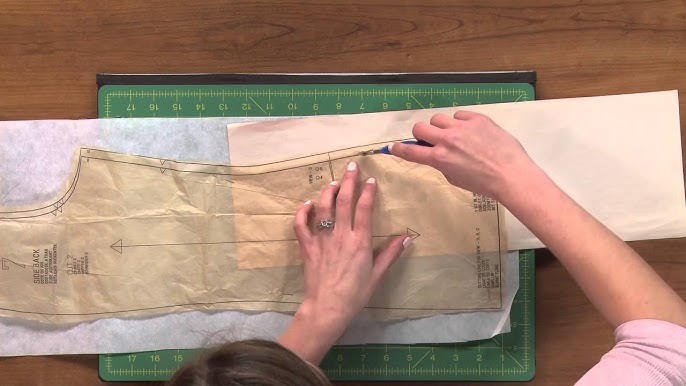 How to Use Tracing Wheels and Waxed Tracing Paper for Garment Making 