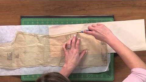How to Use a Tracing Wheel with Tracing Paper  |  National Sewing Circle