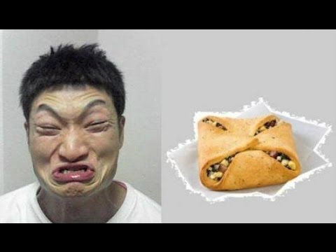 Еда с лицом мем