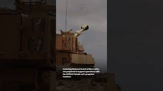 M109A6 Paladin Fires in Ground Operations #USA #M109A6 #Paladin #Howitzer #Artillery