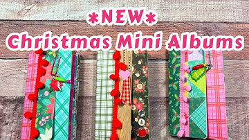 Christmas Mini Album TUTORIAL🎄💕 Christmas in July 2025
