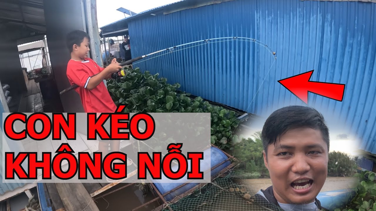 ANH LỘC DẮT HUỲNH KHOA ĐI CÂU CÁ TRÊN BÈ MỚI TRÚNG MÁNH BẦY CÁ BỰ