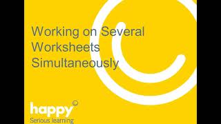 How to Work on Multiple Excel Sheets Simultaneously