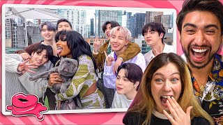 BTS Meeting Megan Thee Stallion! REACTION