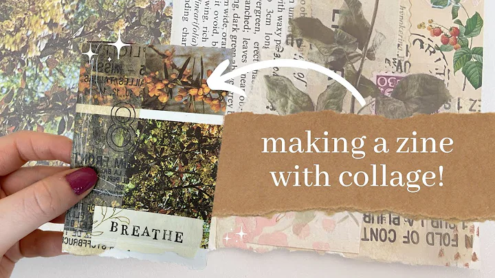 Back again for week B! ✨ A - Z of mixed media zines (Alphabet Superset)