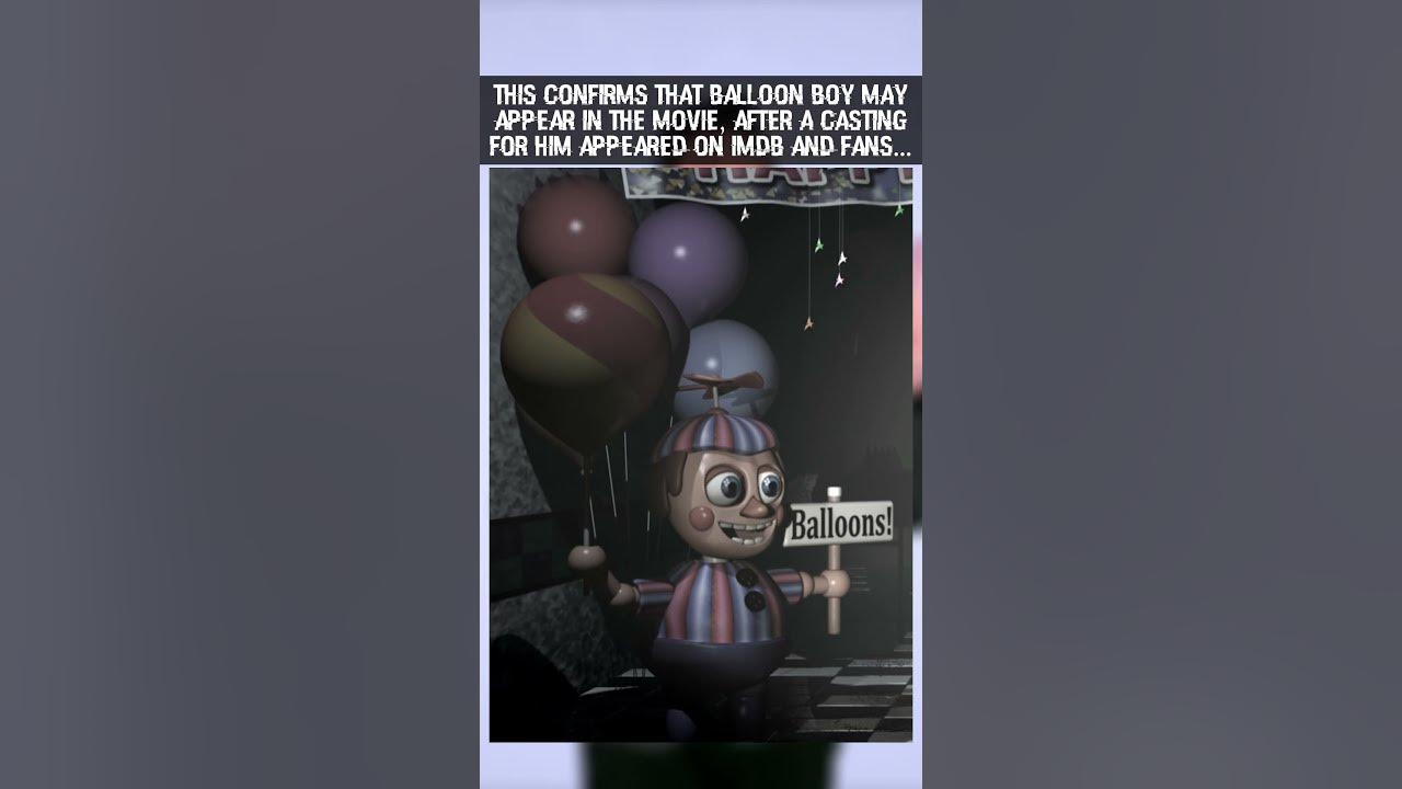 Is Balloon Boy in the 'Five Nights at Freddy's' Movie?