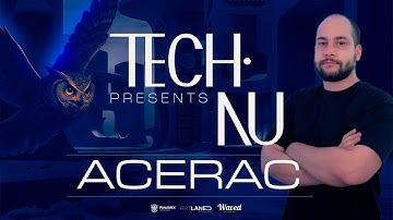 Waved Room #009 // Tech•NU presents ACERAC [Techno, Minimal Techno, Eletro, PsyTech, DeepTechno]