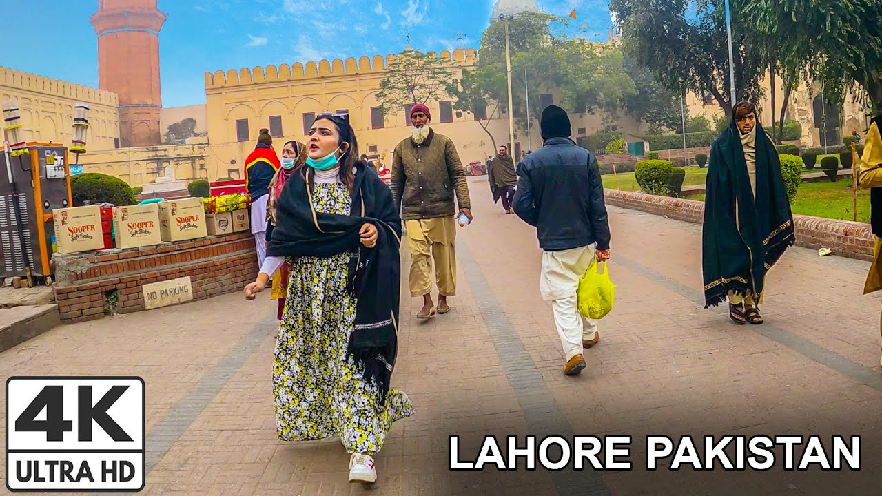 Explore the Landmarks of Lahore - Take a Virtual Walk Now! 4k60FPS