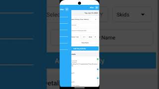 SimplyDispatch Drivers Daily Log Sheet - Waiting Time, Finish Trip & Sign out Options screenshot 1