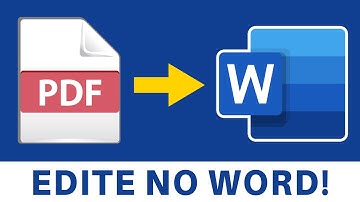 Como Transformar PDF em Word Editável - 2 Formas