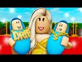 Twins Born To Be Famous! A Roblox Movie