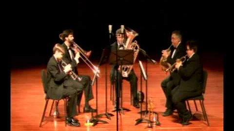 CCBrassQuintet - A Nightingale Sang in Berkeley Sq...