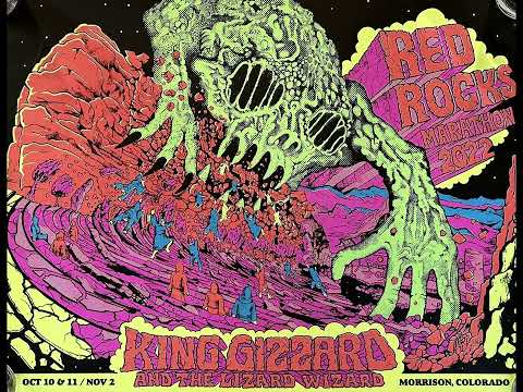 King Gizzard & The Lizard Wizard - Sleep Drifter (Live at Red Rocks 2022)