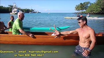 OC-6 Seminar @ Keauhou Canoe Club - The Story of Wayne @ 81 starting Tahitian Forward Stroke