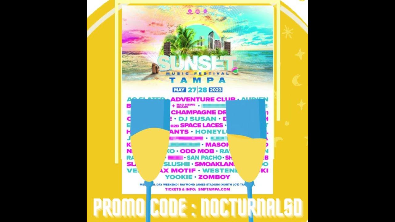 Sunset Music Festival SMF Promo Code YouTube