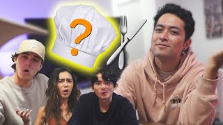 AMERICAN friends try my Japanese cooking for the first time
