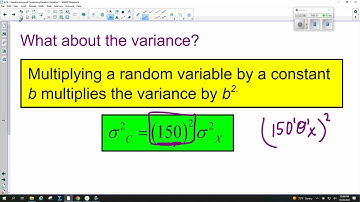 AP Statistics - 6.2A - Transforming Random Variables
