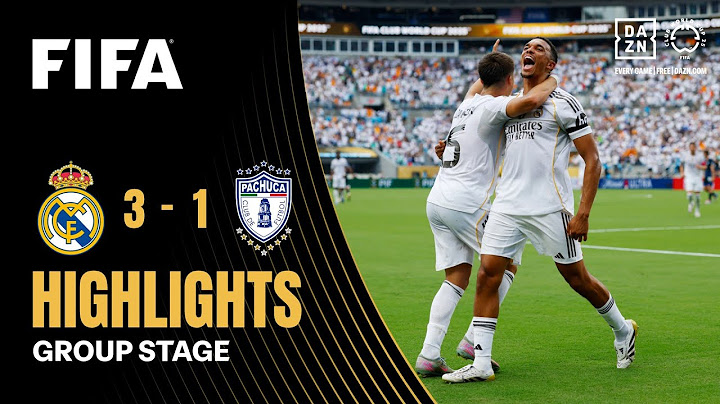 Real Madrid C.F. vs CF Pachuca Highlights | FIFA Club World Cup 2025