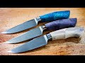 I Made Three Stunning Handles For My Knives [What Do You Think?]